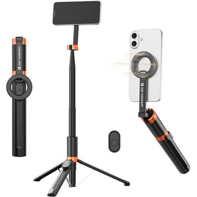 K&F CONCEPT 180 cm Tripé vara selfie magnético alumínio para telemóvel Suporte magnético extensível com controlo Bluetooth, ajuste de 3 eixos, estrutura de alumínio per iPhone 18 17 16 15 14 Pro K&F CONCEPT 180 cm Tripé vara selfie magnético alumínio para telemóvel Suporte magnético extensível com controlo Bluetooth, ajuste de 3 eixos, estrutura de alumínio per iPhone 18 17 16 15 14 Pro