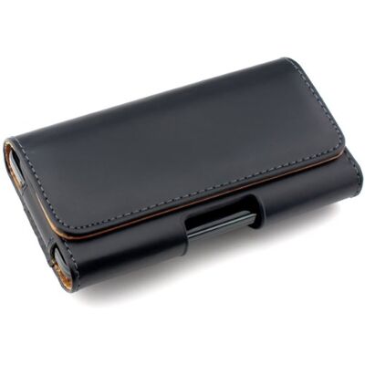 kwmobile Capa de cinto de pele elegante com clipe prático para Samsung Galaxy S3 i9300 em preto, assinada kwmobile Capa de cinto de pele elegante com clipe prático para Samsung Galaxy S3 i9300 em preto, assinada
