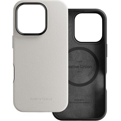Native Union Estojo ativo compatível com MagSafe e ímanes integrados design resistente materiais reciclados proteção até 10 pés para iPhone 16 Pro (pedra de arrenito) Native Union Estojo ativo compatível com MagSafe e ímanes integrados design resistente materiais reciclados proteção até 10 pés para iPhone 16 Pro (pedra de arrenito)