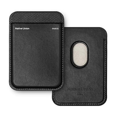 Native Union Carteira (Re) clássica Magnética MagSafe Porta-cartões iPhone Air, 17, 16, 15 Armazena 3 cartões Materiais reciclados (preto) Native Union Carteira (Re) clássica Magnética MagSafe Porta-cartões iPhone Air, 17, 16, 15 Armazena 3 cartões Materiais reciclados (preto)