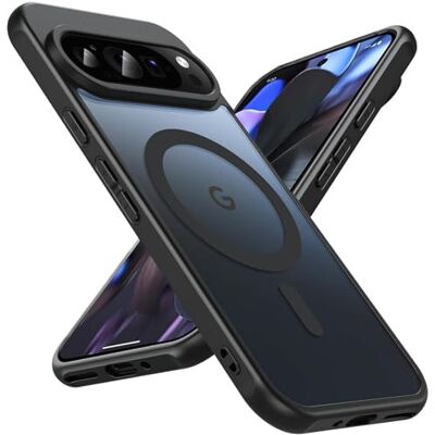Verco Para Google Pixel 9 Capa com Zoya de TPU, compatível com MagSafe, capa de silicone flexível com superfície sofá Touch, compatível com Google Pixel 9 (6,3 polegadas), preto Verco Para Google Pixel 9 Capa com Zoya de TPU, compatível com MagSafe, capa de silicone flexível com superfície sofá Touch, compatível com Google Pixel 9 (6,3 polegadas), preto
