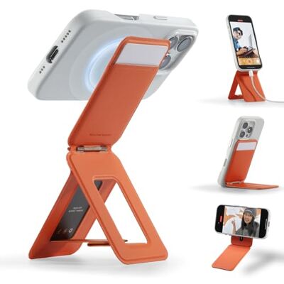 MOFT Porta-cartões e Tripé Móvel, Tripé Smartphone Suporte para Telemóvel Compatível com Magsafe, MOVAS Porta-cartões Dobrável para Telemóvel com Forte Magnetismo (Amanecer) MOFT Porta-cartões e Tripé Móvel, Tripé Smartphone Suporte para Telemóvel Compatível com Magsafe, MOVAS Porta-cartões Dobrável para Telemóvel com Forte Magnetismo (Amanecer)