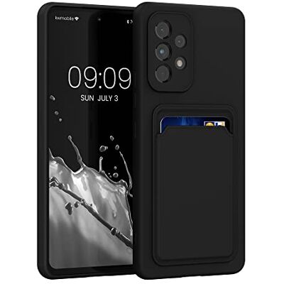 Kwmobile Galaxy A53 5G Silicone Preto Capinha Kwmobile Galaxy A53 5G Silicone Preto Capinha
