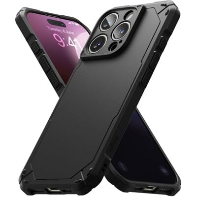 Ringke Rugged Gear Compatível com Capa iPhone 16 Pro MAX, Não Deixa Marcas e Não Escorrega, Toque Agradável com Bom Ajuste, Carcaça Protetora Leve Antimarcas e Antiderrapante Preto Ringke Rugged Gear Compatível com Capa iPhone 16 Pro MAX, Não Deixa Marcas e Não Escorrega, Toque Agradável com Bom Ajuste, Carcaça Protetora Leve Antimarcas e Antiderrapante Preto