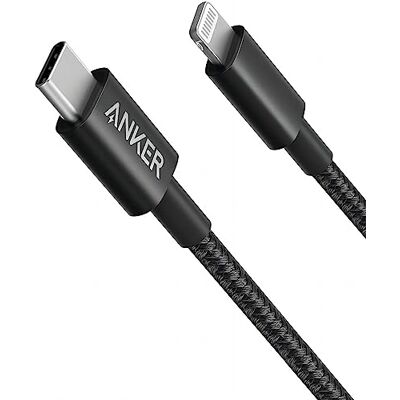 Anker - USB-C to Lightning Cable - Nylon - Apple MFi - Cable Anker - USB-C to Lightning Cable - Nylon - Apple MFi - Cable