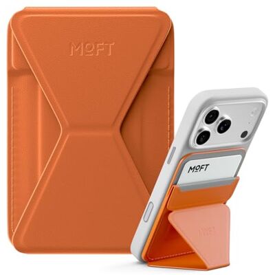 MOFT MagSafe Carteira suporte para iPhone 17/16/15/14/13 séries, compatível com MagSafe, suporte magnético de movas, couro vegano para telefone com 3 ângulos de visão, 2 suportes cartões (amanhecer) MOFT MagSafe Carteira suporte para iPhone 17/16/15/14/13 séries, compatível com MagSafe, suporte magnético de movas, couro vegano para telefone com 3 ângulos de visão, 2 suportes cartões (amanhecer)