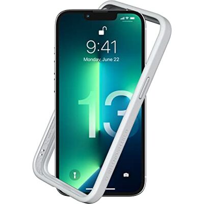 RhinoShield Capa Bumper Mod NX para iPhone 14/13 Pro / 13 Capa tipo Bumper sem placa traseira, design ultrafino, estilo minimalista e proteção de grau militar. RhinoShield Capa Bumper Mod NX para iPhone 14/13 Pro / 13 Capa tipo Bumper sem placa traseira, design ultrafino, estilo minimalista e proteção de grau militar.