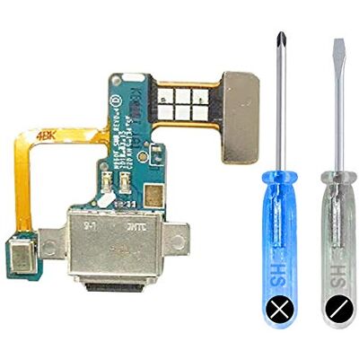 MMOBIEL Conector de carregamento compatível com Samsung Galaxy Note 9 2018 porta de carregamento Dock conector USB C áudio jack/microfone / antena substituição Incl chaves de fenda MMOBIEL Conector de carregamento compatível com Samsung Galaxy Note 9 2018 porta de carregamento Dock conector USB C áudio jack/microfone / antena substituição Incl chaves de fenda