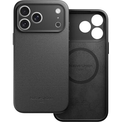 Native Union Capa Active MagSafe design resistente materiais reciclados, proteção contra quedas de 10 pés iPhone 17 Pro MAX (preto) Native Union Capa Active MagSafe design resistente materiais reciclados, proteção contra quedas de 10 pés iPhone 17 Pro MAX (preto)