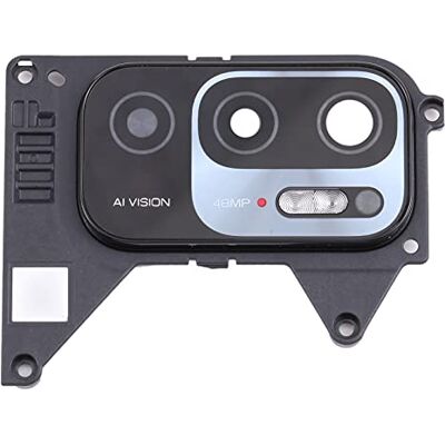 Generico Compatível com Xiaomi Redmi Note 10 5G / Redmi Note 10T 5G M2103K19G vidro traseiro lente capa de vidro armação RING rear câmara back câmara Generico Compatível com Xiaomi Redmi Note 10 5G / Redmi Note 10T 5G M2103K19G vidro traseiro lente capa de vidro armação RING rear câmara back câmara