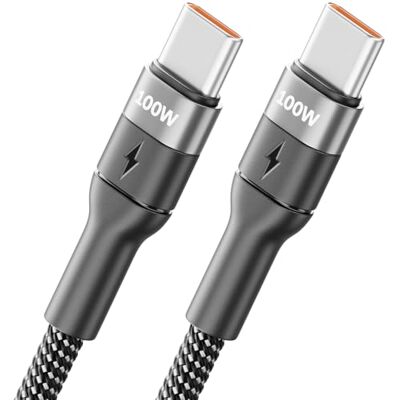 deleyCON 0,5m Cabo USB-C Curto (100W Carga Rápida) PD 3.0 PPS C a C Cabo de Carregamento para iPhone 17 16 15 Pro Max Air Galaxy A16 A56 S25 S24 S23 Pixel iPad Pro MacBook AirPods Tablet Switch deleyCON 0,5m Cabo USB-C Curto (100W Carga Rápida) PD 3.0 PPS C a C Cabo de Carregamento para iPhone 17 16 15 Pro Max Air Galaxy A16 A56 S25 S24 S23 Pixel iPad Pro MacBook AirPods Tablet Switch