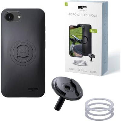 SP CONNECT Micro Stem Bundle SPC+ para iPhone 16e/17e Suporte de telemóvel para guiador de bicicleta suporte para smartphone bicicleta suporte para telemóvel SP CONNECT Micro Stem Bundle SPC+ para iPhone 16e/17e Suporte de telemóvel para guiador de bicicleta suporte para smartphone bicicleta suporte para telemóvel