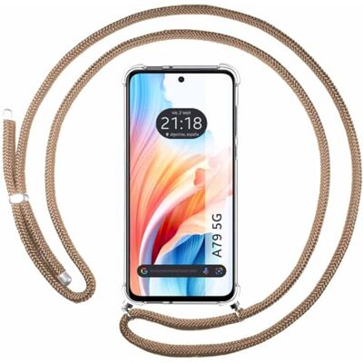 Capa TUMUNDOSMARTPHONE Oppo A79 5G Camel com Cordão Capa TUMUNDOSMARTPHONE Oppo A79 5G Camel com Cordão