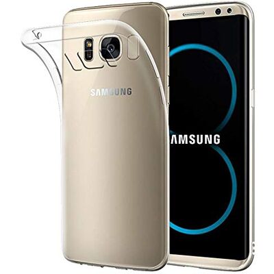 ebestStar Capa para Samsung S8 Galaxy, capa de silicone transparente, capa protetora TPU anti-choques, fina ultra fina, transparente ebestStar Capa para Samsung S8 Galaxy, capa de silicone transparente, capa protetora TPU anti-choques, fina ultra fina, transparente