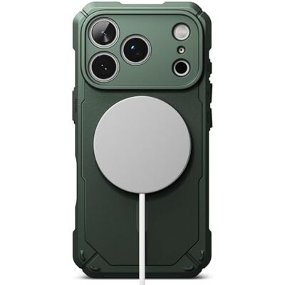 Ringke Rugged Gear Compatível com Capa iPhone 17 Pro e Compatível com MagSafe, Resistente a Óleo e Sujeira, Capa Antiderrapante sem Marcas de Gordura Verde Escuro Magnético Ringke Rugged Gear Compatível com Capa iPhone 17 Pro e Compatível com MagSafe, Resistente a Óleo e Sujeira, Capa Antiderrapante sem Marcas de Gordura Verde Escuro Magnético