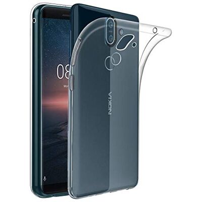 ebestStar Capa para Nokia Nokia 8 Sirocco, capa de silicone transparente, camada protetora TPU anti-choques, slim ultra fina, transparente ebestStar Capa para Nokia Nokia 8 Sirocco, capa de silicone transparente, camada protetora TPU anti-choques, slim ultra fina, transparente