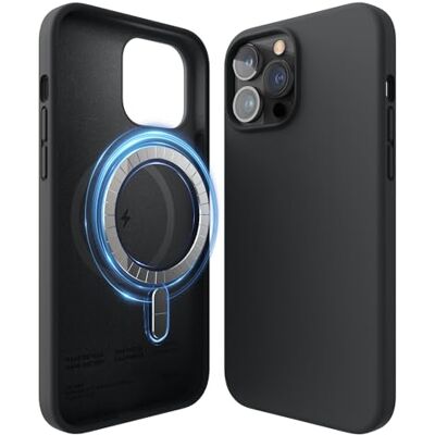 elago - ES13MSSC67-BK - Preto - MagSafe - Capa para telemóvel elago - ES13MSSC67-BK - Preto - MagSafe - Capa para telemóvel