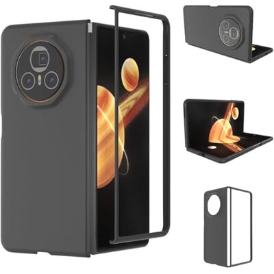 Verco Para Honor Magic V3 Capa de TPU, capa flexível Soft com proteção anti-choque e design transparente, compatível com Honor Magic V3 (7,92 polegadas), preto Verco Para Honor Magic V3 Capa de TPU, capa flexível Soft com proteção anti-choque e design transparente, compatível com Honor Magic V3 (7,92 polegadas), preto