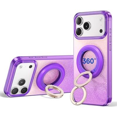 SYNCWIRE Suporte de anel magnético para MagSafe, rotação de 360°, aderência de telemóvel de dupla face compatível com iPhone 17 16 15 14 13 12 Pro MAX Android acessórios MagSafe SYNCWIRE Suporte de anel magnético para MagSafe, rotação de 360°, aderência de telemóvel de dupla face compatível com iPhone 17 16 15 14 13 12 Pro MAX Android acessórios MagSafe