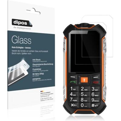 dipos I 2 x Protetor de ecrã compatível com Hammer Boost 2 LTE vidro flexível proteção de vidro 9H Transparente, no se rompe ni astilla, no es cristal, antigolpes, antiarañazos, sin burbujas, apto para fundas, autoadhesivo dipos I 2 x Protetor de ecrã compatível com Hammer Boost 2 LTE vidro flexível proteção de vidro 9H Transparente, no se rompe ni astilla, no es cristal, antigolpes, antiarañazos, sin burbujas, apto para fundas, autoadhesivo