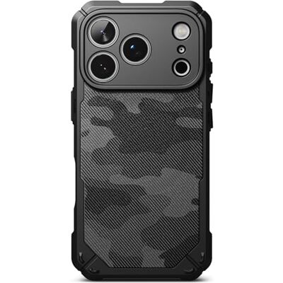 Ringke Rugged Gear Compatível com Capa iPhone 17 Pro MAX, Resistente a Óleo e Sujeira, Capa Antiderrapante sem Marcas de Gordura Preto Camuflado Ringke Rugged Gear Compatível com Capa iPhone 17 Pro MAX, Resistente a Óleo e Sujeira, Capa Antiderrapante sem Marcas de Gordura Preto Camuflado