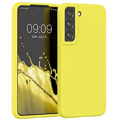 Kwmobile - Galaxy S22 - Amarelo - Silicone - Capa de telefone Kwmobile - Galaxy S22 - Amarelo - Silicone - Capa de telefone