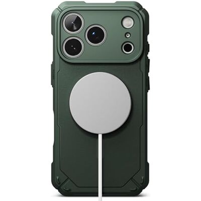 Ringke Rugged Gear Compatível com Capa iPhone 17 Pro MAX e Compatível com MagSafe, Resistente a Óleo e Sujeira, Capa Antiderrapante sem Marcas de Gordura Verde Escuro Magnético Ringke Rugged Gear Compatível com Capa iPhone 17 Pro MAX e Compatível com MagSafe, Resistente a Óleo e Sujeira, Capa Antiderrapante sem Marcas de Gordura Verde Escuro Magnético