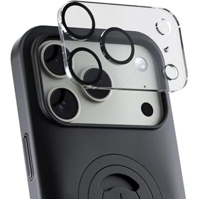 SP CONNECT Lente protetora de vidro Protetor de lente de câmara compatível com iPhone 17 Pro SP CONNECT Lente protetora de vidro Protetor de lente de câmara compatível com iPhone 17 Pro
