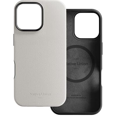 Native Union Estojo ativo compatível com MagSafe e ímanes integrados design resistente materiais reciclados proteção até 10 pés para iPhone 16 Pro MAX (pedra de arrenito) Native Union Estojo ativo compatível com MagSafe e ímanes integrados design resistente materiais reciclados proteção até 10 pés para iPhone 16 Pro MAX (pedra de arrenito)