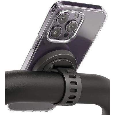 ENCASED Grip-X Suporte magnético para telemóvel compatível com MagSafe, suporte para bicicleta estática, equipamento de ginásio, carrinho de bebé e guiadores, para iPhone 17, 16, 15, 14 e 13 séries ENCASED Grip-X Suporte magnético para telemóvel compatível com MagSafe, suporte para bicicleta estática, equipamento de ginásio, carrinho de bebé e guiadores, para iPhone 17, 16, 15, 14 e 13 séries