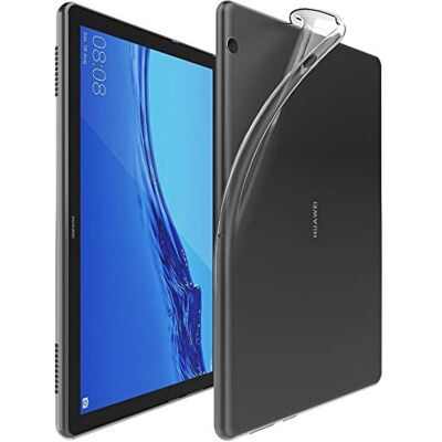 ebestStar Capa para Huawei MediaPad T5 10.1, capa de silicone transparente, camada protetora TPU anti-choques, slim ultra fina, transparente ebestStar Capa para Huawei MediaPad T5 10.1, capa de silicone transparente, camada protetora TPU anti-choques, slim ultra fina, transparente