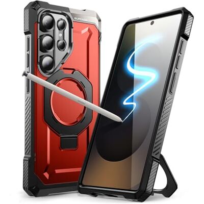 SUPCASE Funda Magnética para Samsung Galaxy S25 Ultra Case con Soporte Case resistente, compatível com MagSafe, proteção de grau militar, suporte Kickstand, Unicorn Beetle Grip SUPCASE Funda Magnética para Samsung Galaxy S25 Ultra Case con Soporte Case resistente, compatível com MagSafe, proteção de grau militar, suporte Kickstand, Unicorn Beetle Grip