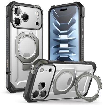 SUPCASE Funda Magnética para iPhone 18 Pro Max/17 Pro Max Case con Soporte Proteção de grau militar, compatível com MagSafe, controlo da câmara, aderência antiderrapante, capa magnética resistente SUPCASE Funda Magnética para iPhone 18 Pro Max/17 Pro Max Case con Soporte Proteção de grau militar, compatível com MagSafe, controlo da câmara, aderência antiderrapante, capa magnética resistente