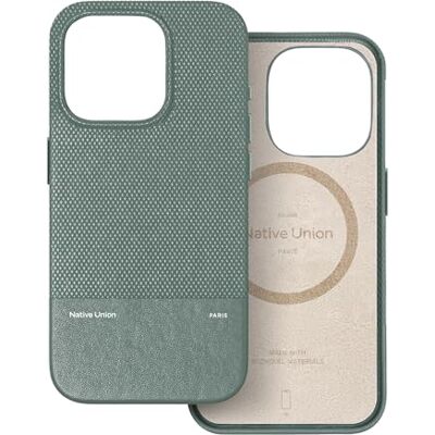 Native Union Capa (Re) clássica 3.0 MagSafe, ímanes integrados, materiais resistentes e reciclados, proteção contra quedas de 6 pés iPhone 16 (verde musgo) Native Union Capa (Re) clássica 3.0 MagSafe, ímanes integrados, materiais resistentes e reciclados, proteção contra quedas de 6 pés iPhone 16 (verde musgo)