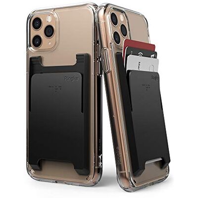 Ringke Slot Card Holder, porta-cartões móvel, porta-cartões fino para homem e mulher, carteira autocolante compatível com capa iPhone, Galaxy, Xiaomi, Pixel e muito mais Black (pack de 2) Ringke Slot Card Holder, porta-cartões móvel, porta-cartões fino para homem e mulher, carteira autocolante compatível com capa iPhone, Galaxy, Xiaomi, Pixel e muito mais Black (pack de 2)