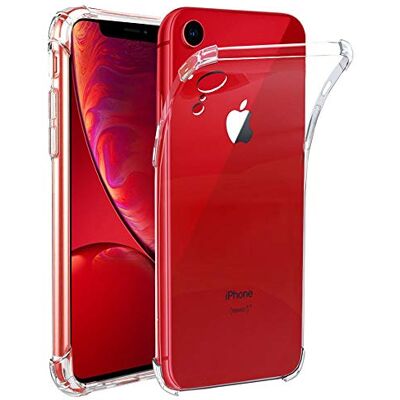 ebestStar Capa para iPhone XR Apple, capa de silicone transparente, capa protetora TPU anti-choques, bordas reforçadas, transparente ebestStar Capa para iPhone XR Apple, capa de silicone transparente, capa protetora TPU anti-choques, bordas reforçadas, transparente