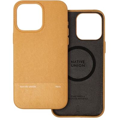 Native Union Capa (Re) clássica compatível com MagSafe materiais reciclados e à base de plantas proteção antiquedas de 6 pés / 1,8 metros para iPhone 15 Pro MAX (Kraft) Native Union Capa (Re) clássica compatível com MagSafe materiais reciclados e à base de plantas proteção antiquedas de 6 pés / 1,8 metros para iPhone 15 Pro MAX (Kraft)