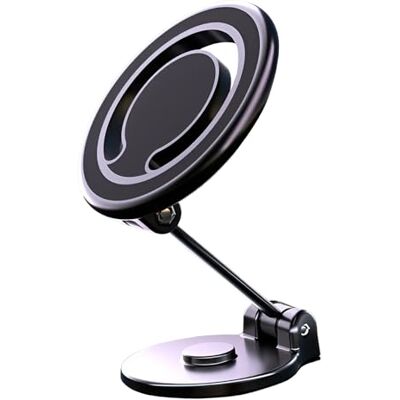 Lisen - MagSafe360 - Rotação 360° - Braço telescópico - Suporte veicular Lisen - MagSafe360 - Rotação 360° - Braço telescópico - Suporte veicular