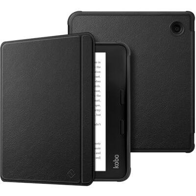 FINTIE Capa de 7" para Tolino Vision Color (2024) / Kobo Libra Color (2024) eReader – Super Leve Capa Traseira Suave de TPU Capa Protetora com Auto Sleep/Wake e Fecho Magnético, Preto FINTIE Capa de 7" para Tolino Vision Color (2024) / Kobo Libra Color (2024) eReader – Super Leve Capa Traseira Suave de TPU Capa Protetora com Auto Sleep/Wake e Fecho Magnético, Preto