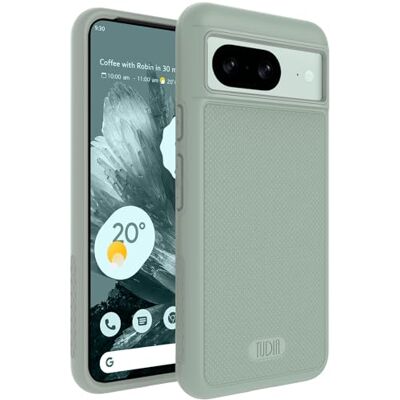 TUDIA MergeGrip Compatível com Capa Google Pixel 8 (2023), Carcasa de Dupla Camada Antiderrapante Protetora Fina Resistente de Grau Militar para Pixel 8 Lírio Verde TUDIA MergeGrip Compatível com Capa Google Pixel 8 (2023), Carcasa de Dupla Camada Antiderrapante Protetora Fina Resistente de Grau Militar para Pixel 8 Lírio Verde