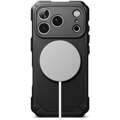 Ringke Rugged Gear Compatível com Capa iPhone 17 Pro e Compatível com MagSafe, Resistente a Óleo e Sujeira, Capa Antiderrapante sem Marcas de Gordura Preto Magnético Ringke Rugged Gear Compatível com Capa iPhone 17 Pro e Compatível com MagSafe, Resistente a Óleo e Sujeira, Capa Antiderrapante sem Marcas de Gordura Preto Magnético