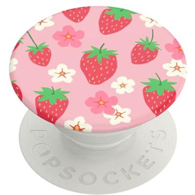 PopSockets PopGrip Suporte e aderência para telemóveis e tablets com um PopTop intercambiável Berry Bloom PopSockets PopGrip Suporte e aderência para telemóveis e tablets com um PopTop intercambiável Berry Bloom