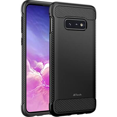 JETech Capa fina para Samsung Galaxy S10e, preto Design TPU macio, acabamento mate, capa proteção anti-impactos JETech Capa fina para Samsung Galaxy S10e, preto Design TPU macio, acabamento mate, capa proteção anti-impactos