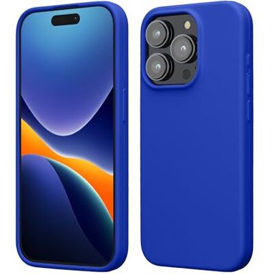 Kwmobile - iPhone 15 Pro Max - Azul Báltico - Capa Silicona Kwmobile - iPhone 15 Pro Max - Azul Báltico - Capa Silicona