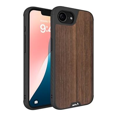 Mous Para iPhone 17e/16e capa compatível com MagSafe, Limitless nogueira resistente a choques Mous Para iPhone 17e/16e capa compatível com MagSafe, Limitless nogueira resistente a choques