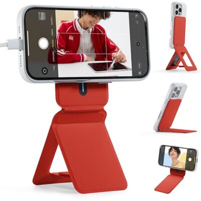 MOFT Tripé telemóvel para iPhone 17/16/15/14/13/12 séries, tripé universal invisível suporte para telefone com 3 modos para auto-vlogging, navegação, fotografia macro, videochamada, pôr do sol MOFT Tripé telemóvel para iPhone 17/16/15/14/13/12 séries, tripé universal invisível suporte para telefone com 3 modos para auto-vlogging, navegação, fotografia macro, videochamada, pôr do sol