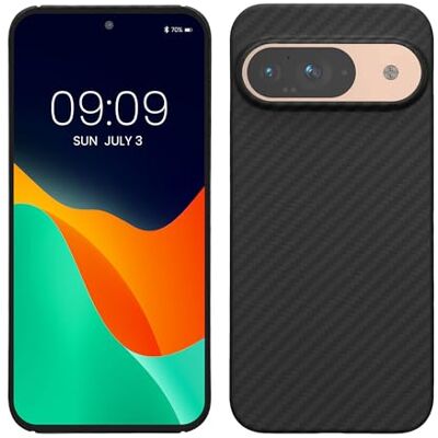 Kalibri - Pixel 9 - Fibra de aramida - Ultra fino - Capa de telefone Kalibri - Pixel 9 - Fibra de aramida - Ultra fino - Capa de telefone