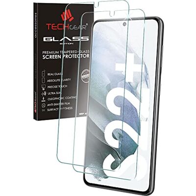 TECHGEAR - Galaxy S22 Plus - 2-Pack - Protetor de tela TECHGEAR - Galaxy S22 Plus - 2-Pack - Protetor de tela