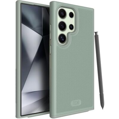 TUDIA MergeGrip Compatível com Capa Samsung Galaxy S24 Ultra 5G (2024), Carcaça de Dupla Camada Antiderrapante Protetora Fina Resistente de Grau Militar para S24 Ultra Verde Lírio TUDIA MergeGrip Compatível com Capa Samsung Galaxy S24 Ultra 5G (2024), Carcaça de Dupla Camada Antiderrapante Protetora Fina Resistente de Grau Militar para S24 Ultra Verde Lírio