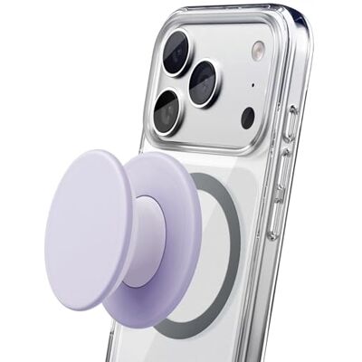 ENCASED Aderência magnética dobrável para telemóvel (compatível com MagSafe) Suporte de silicone confortável para iPhone (lavanda nebulosa) ENCASED Aderência magnética dobrável para telemóvel (compatível com MagSafe) Suporte de silicone confortável para iPhone (lavanda nebulosa)